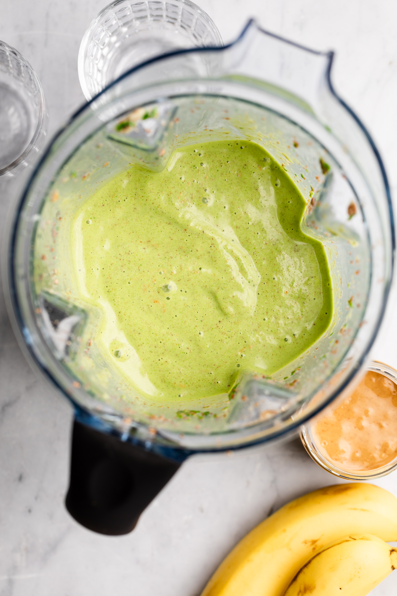 Spinach Banana & Peanut Butter Smoothie The Mindful Hapa