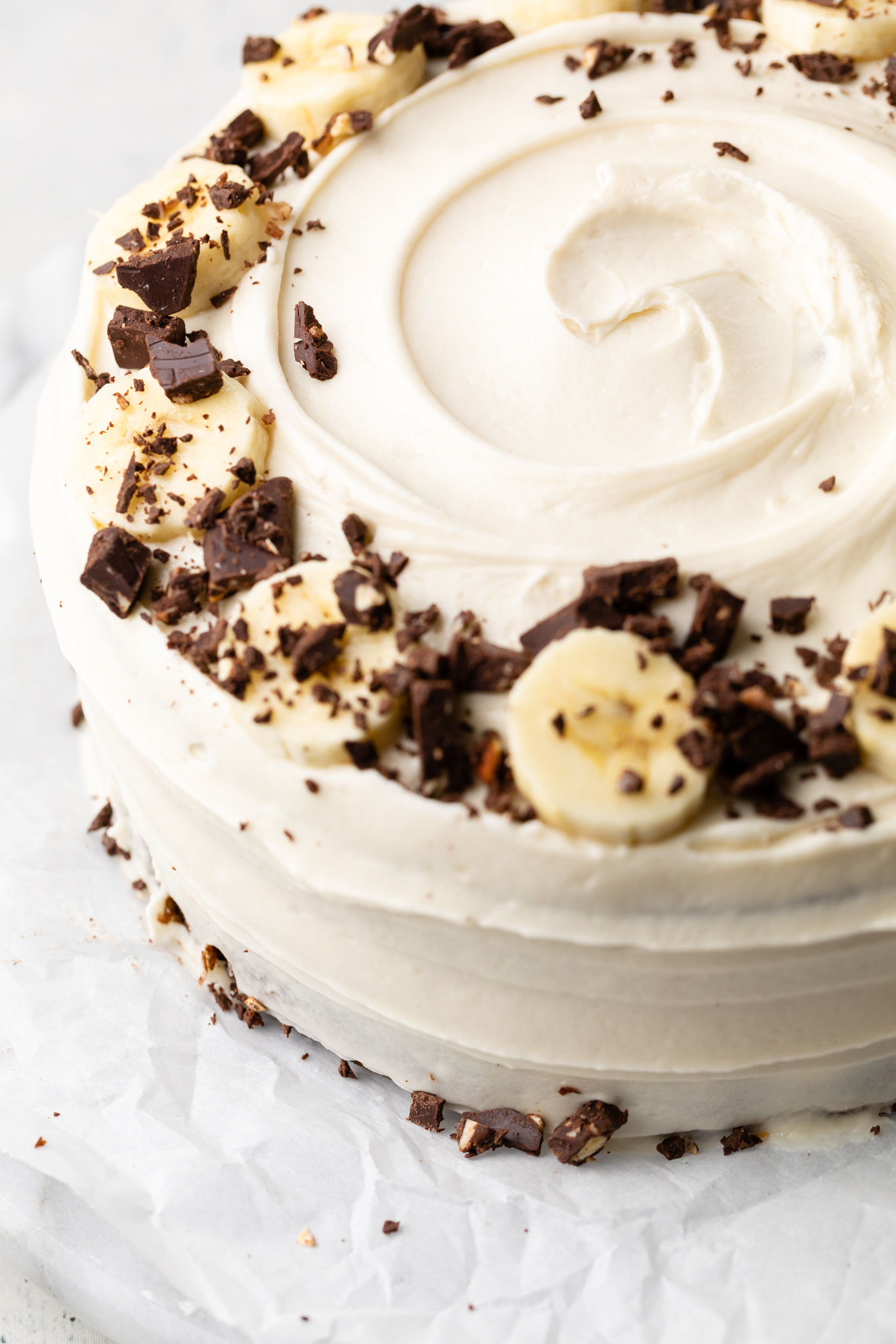 Gluten Free Banana Cake with Cream Cheese Frosting - The Mindful Hapa