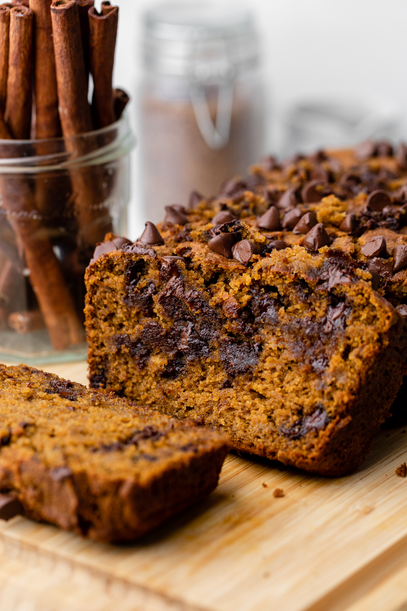 Pumpkin Chocolate Chip Banana Bread - The Mindful Hapa