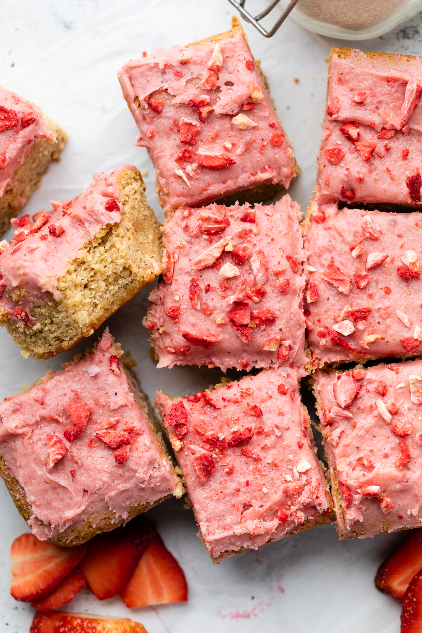 Gluten-Free Strawberry Cake - The Mindful Hapa